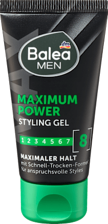 Haargel Maximum Power, Reisegröße Balea MEN
