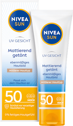 BB Cream getönte Sonnencreme Gesicht, LSF 50 NIVEA SUN