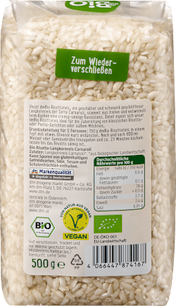 Risottoreis Carnaroli dmBio