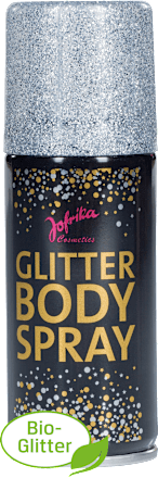 Glitter Bodyspray, silber Jofrika