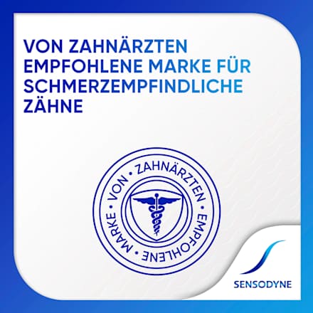 Zahnpasta Fluorid sensitiv SENSODYNE