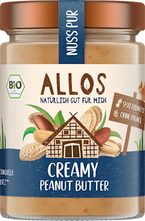 Erdnussbutter Creamy ALLOS