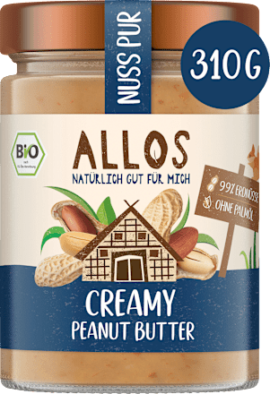 Erdnussbutter Creamy ALLOS