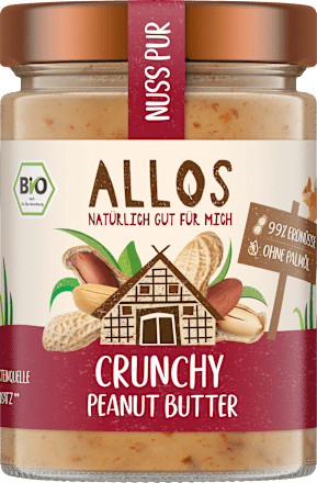 Erdnussbutter Crunchy ALLOS