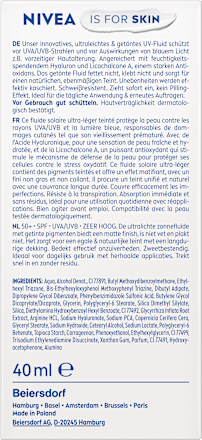 Sonnenfluid Gesicht leicht getönt, invisible daily, LSF 50+ NIVEA SUN
