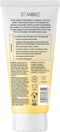 Bodylotion mit Selbstbräuner, leichte Bräune St. Moriz