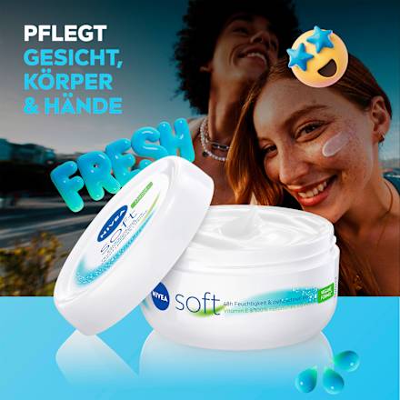 Feuchtigkeitscreme soft im Tiegel NIVEA