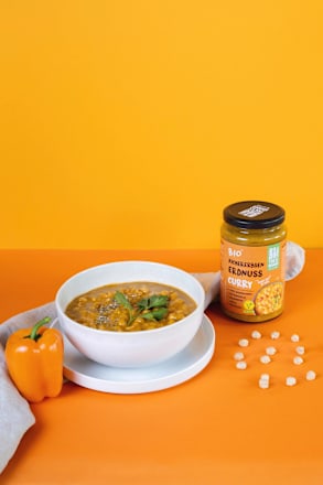 Fertiggericht, Kichererbsen Erdnuss Curry  TRESSBRÜDER