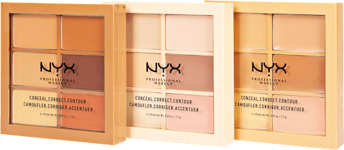 Contouringpalette 3C Color Correcting 04 NYX PROFESSIONAL MAKEUP