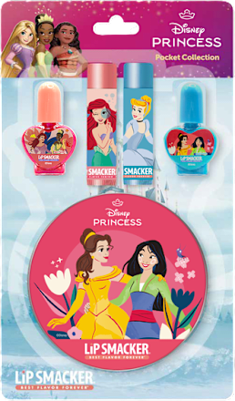 Set regalo trucchi con balsamo labbra e smalti Disney Princess LIP SMACKER