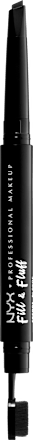 Augenbrauenstift Fill & Fluff Augenbrauenpomade 08 Black NYX PROFESSIONAL MAKEUP