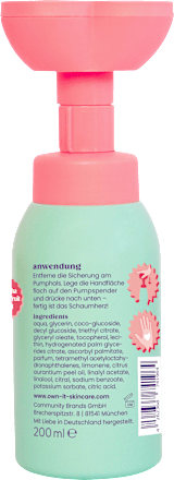 Schaumhandseife the heart soap own it skincare