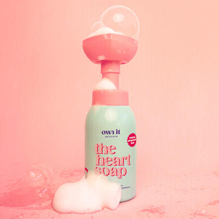 Schaumhandseife the heart soap own it skincare