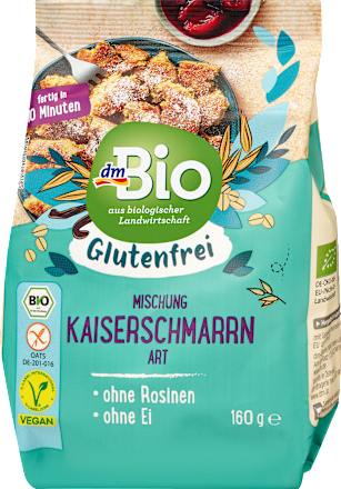 Preparato bio per kaiserschmarrn senza glutine dmBio