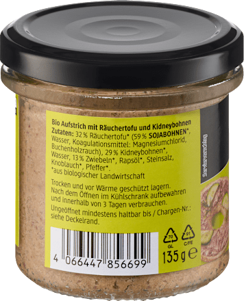 Aufstrich, Vegane Lebervurst dmBio