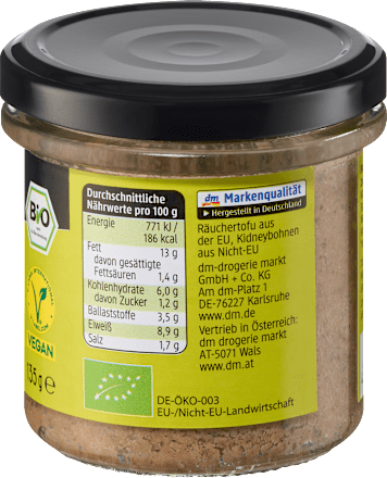 Aufstrich, Vegane Lebervurst dmBio