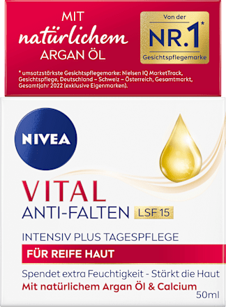 Anti Falten Gesichtscreme Vital LSF 15 NIVEA