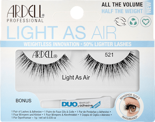 Künstliche Wimpern 521 Light As Air (1 Paar) ARDELL