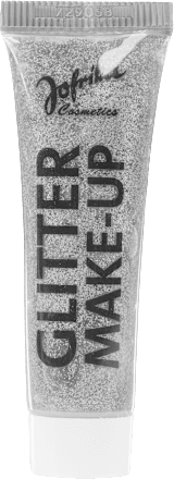 Glitter Make-up silber Jofrika