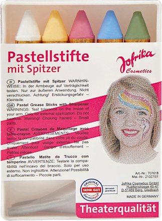 Pastellstifte mit Spitzer Jofrika