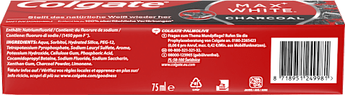 Zahnpasta Max White Charcoal Colgate