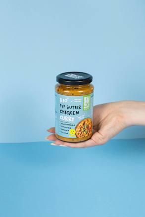 Fertiggericht, Typ Butter Chicken Curry TRESSBRÜDER