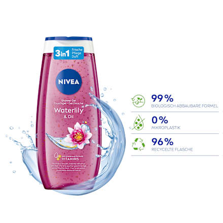 Duschgel Waterlily & Oil NIVEA