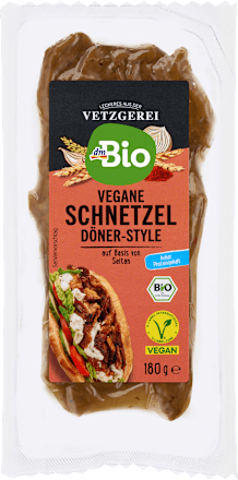 bio veganské seitanové nudličky Döner-Style dmBio