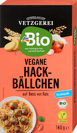 Vegane Hackbällchen dmBio