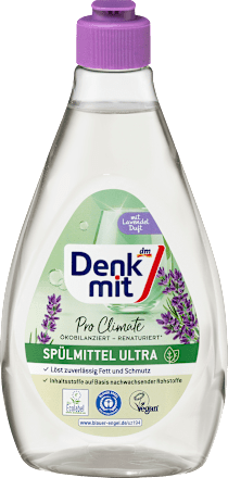 Препарат за съдове с аромат на лавандула nature Pro Climate Denkmit