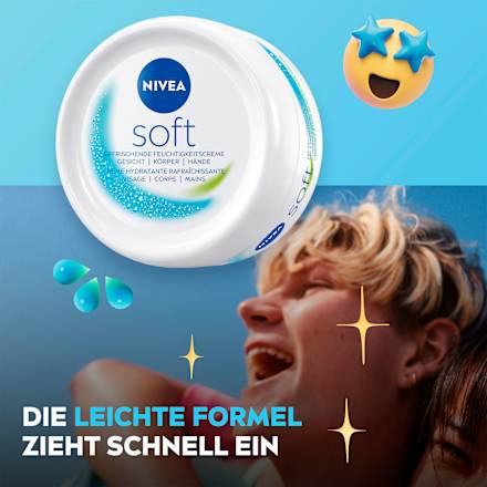Feuchtigkeitscreme soft im Tiegel NIVEA