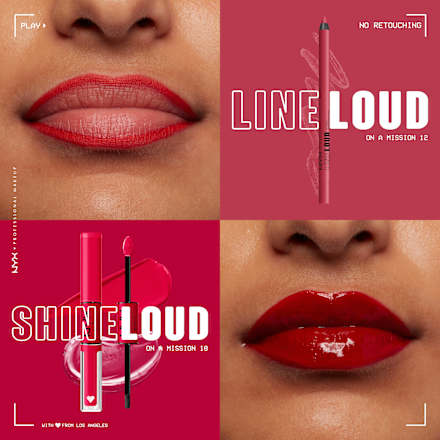 Lipliner Line Loud 12 On A Mission  NYX PROFESSIONAL MAKEUP