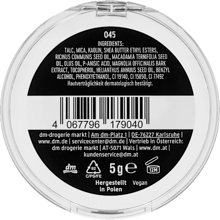 Пудра руж 045 Coral Orange trend !t up