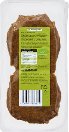 Vegane Burger Patties dmBio