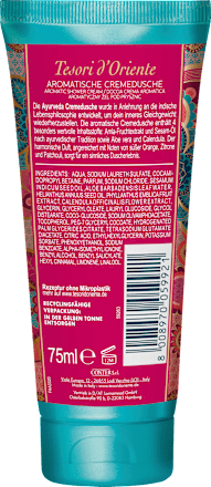 Cremedusche Ayurveda, Reisegröße Tesori d'Oriente