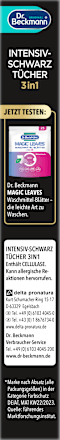 Farbtücher Intensiv-Schwarz  2in1 Dr. Beckmann