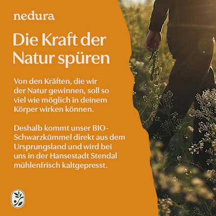 Schwarzkümmelöl ungefiltert nedura