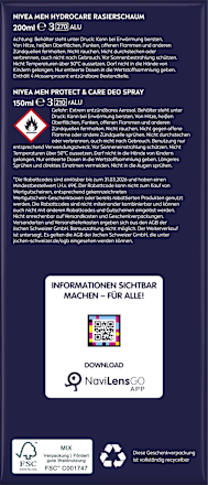 Geschenkset PowerPack+ Coupon 4tlg NIVEA