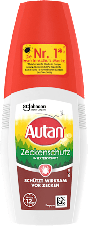 Insektenschutzspray Protection Plus, Zeckenschutz Autan