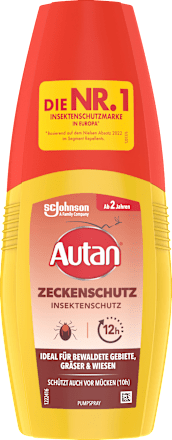 Insektenschutzspray Protection Plus, Zeckenschutz Autan