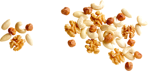 Nussmischung, Nusskern-Mischung mit Haselnuss, Mandel, Cashew & Walnuss Seeberger