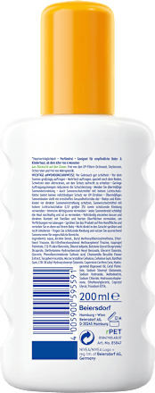 Sonnenspray Kids sensitiv, Schutz & Pflege, LSF 50+ NIVEA SUN