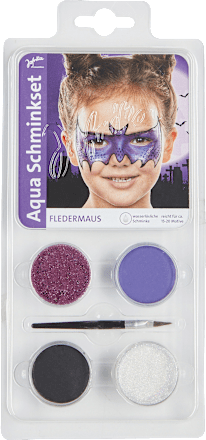 Aqua Schminkset Fledermaus 5tlg Jofrika