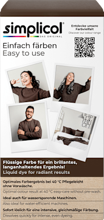 Textilfarbe intensiv Espresso-Braun Simplicol