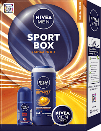 Geschenkset Sport Box 3tlg NIVEA MEN