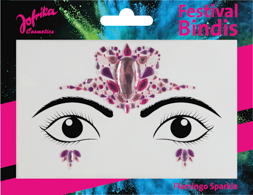 Glitzersteine fürs Gesicht Flamingo Sparkle Jofrika