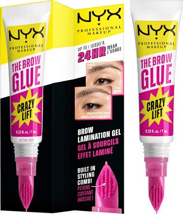 Szemöldökformázó gél, The Brow Glue Crazy Lift  NYX PROFESSIONAL MAKEUP