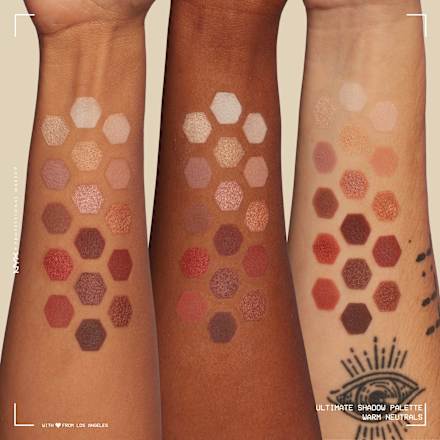 Szemhéjpúder paletta Ultimate - Nr. 05 Warm Neutrals NYX PROFESSIONAL MAKEUP