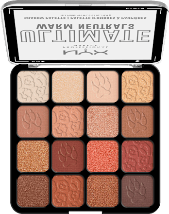 Szemhéjpúder paletta Ultimate - Nr. 05 Warm Neutrals NYX PROFESSIONAL MAKEUP