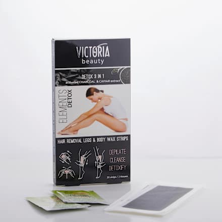 Депилиращи ленти за тяло Detox 3 in 1 Victoria Beauty